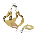Faux suede dog collar leash Adjustable leash